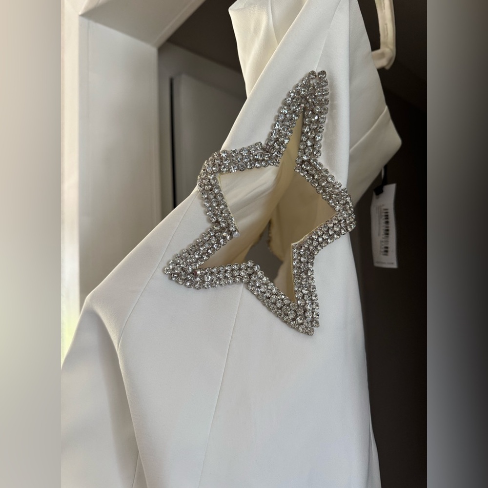 Nasty Gal White Backless Dress - Picture 6 of 11